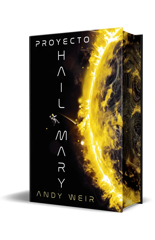 Portada de «Proyecto Hail Mary (edición deluxe)», de Andy Weir