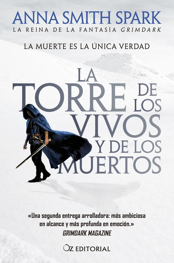 Portada de «La torre de los vivos y de los muertos», de Anna Smith Spark