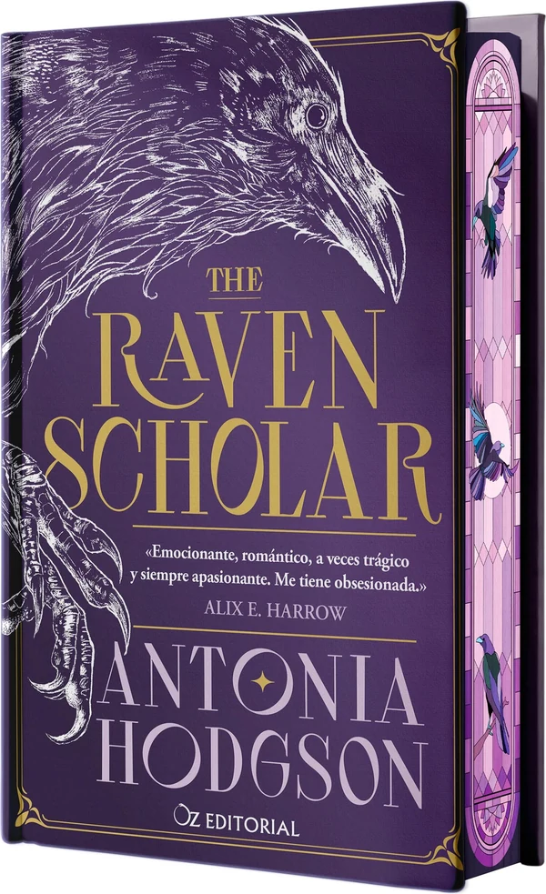 Portada de «The Raven Scholar (ed. especial)», de Antonia Hodgson