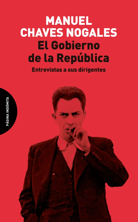 Portada de «El Gobierno de la República», de Manuel Chaves Nogales