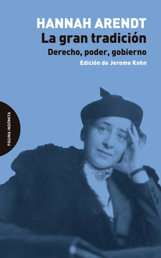 Portada de «La gran tradición», de Hannah Arendt
