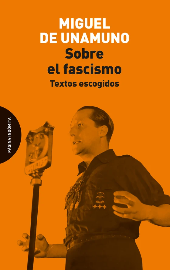 Portada de «Sobre el fascismo», de Miguel de Unamuno
