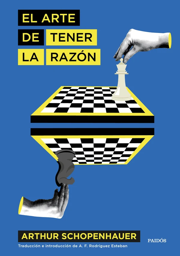 Portada de «El arte de tener la razón», de Arthur Schopenhauer