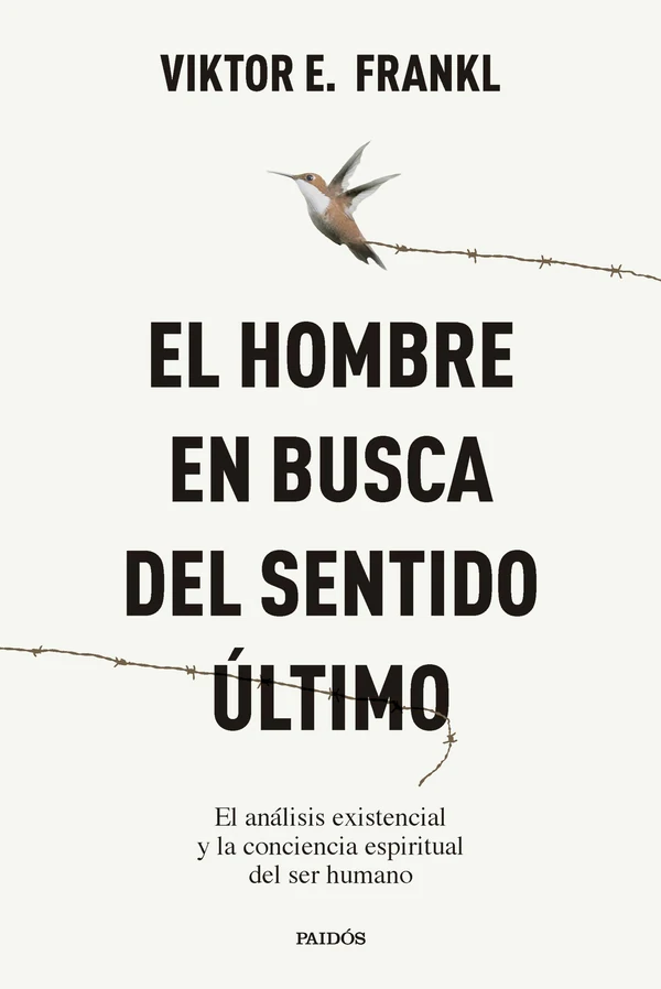 Portada de «El hombre en busca del sentido último», de Viktor E. Frankl