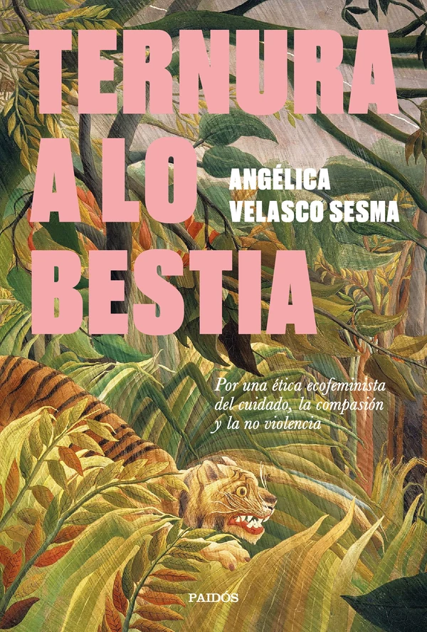 Portada de «Ternura a lo bestia», de Angélica Velasco Sesma