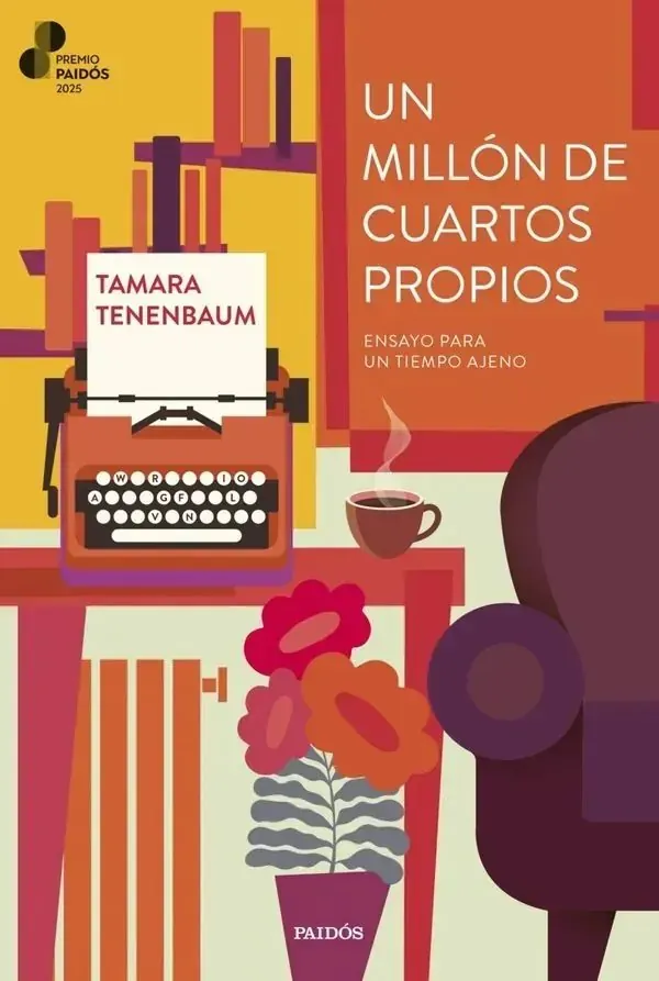 Portada de «Un millón de cuartos propios», de Tamara Tenenbaum