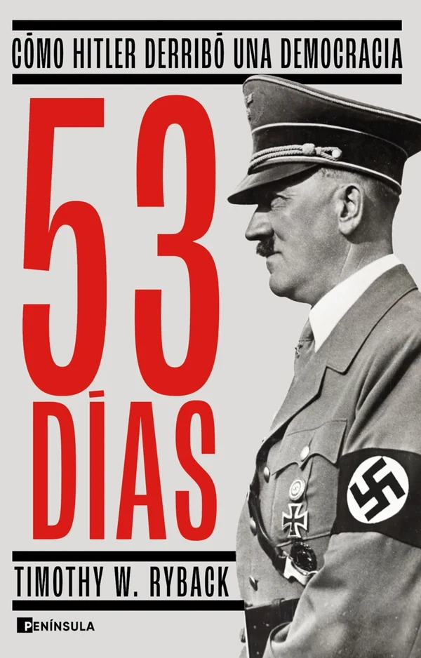 Portada de «53 días», de Timothy W. Ryback