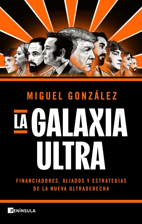 Portada de «La galaxia ultra», de Miguel González