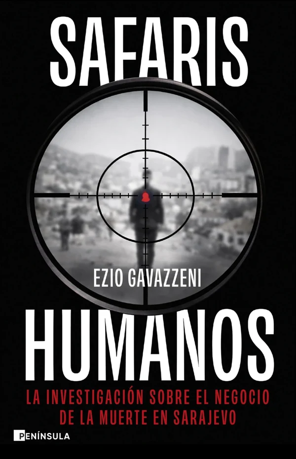 Portada de «Safaris humanos», de Ezio Gavazzeni