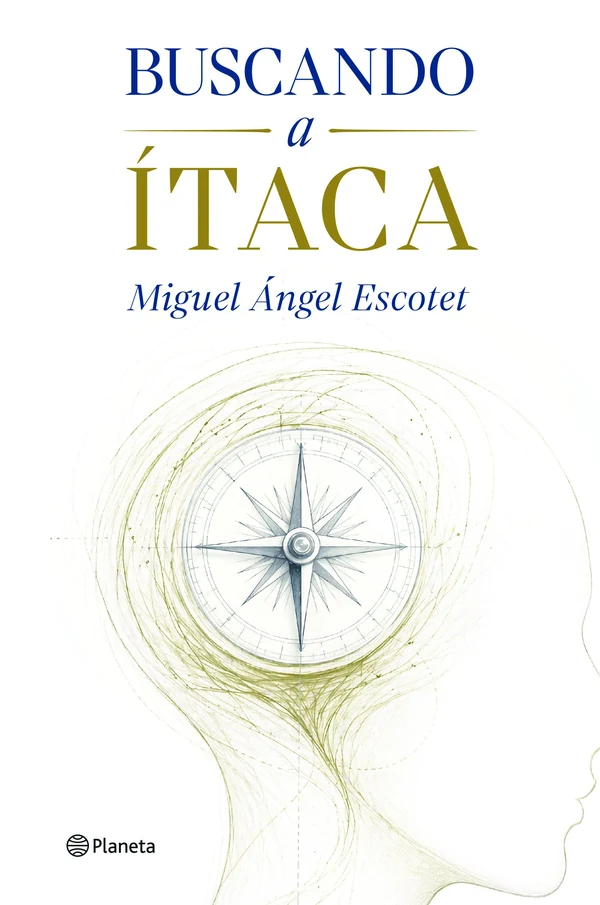 Portada de «BUSCANDO A ÍTACA», de Miguel Ángel Escotet