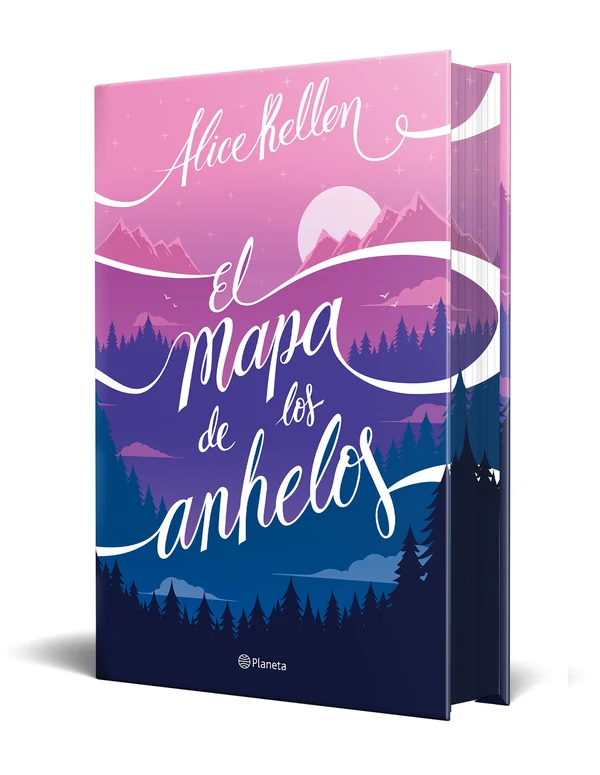 Portada de «El mapa de los anhelos (edición especial con cantos tintados)», de Alice Kellen