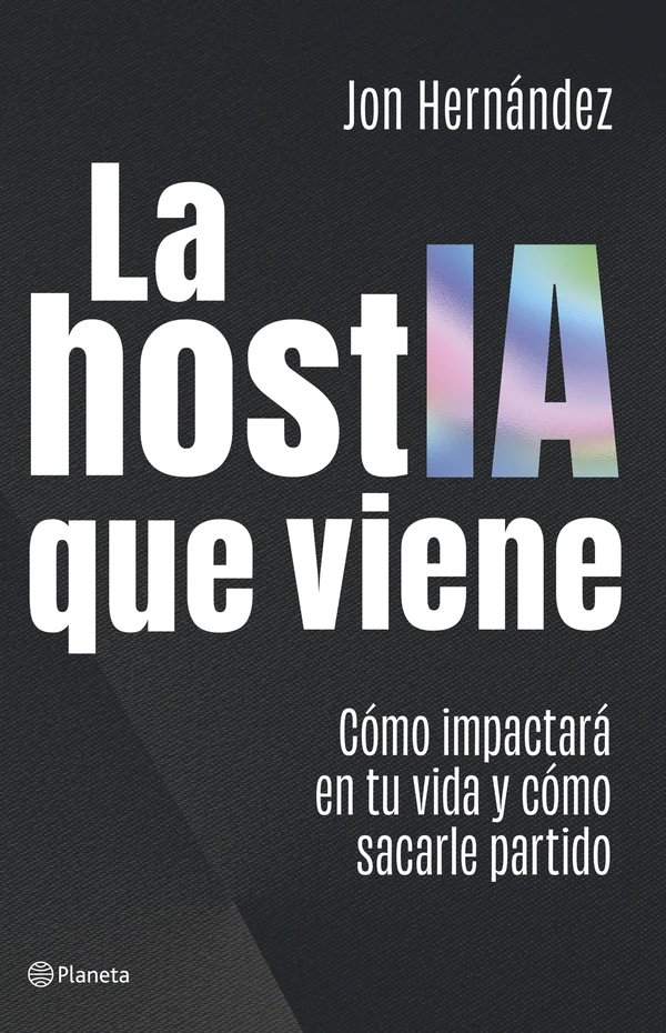 Portada de «La hostIA que viene», de Jon Hernández