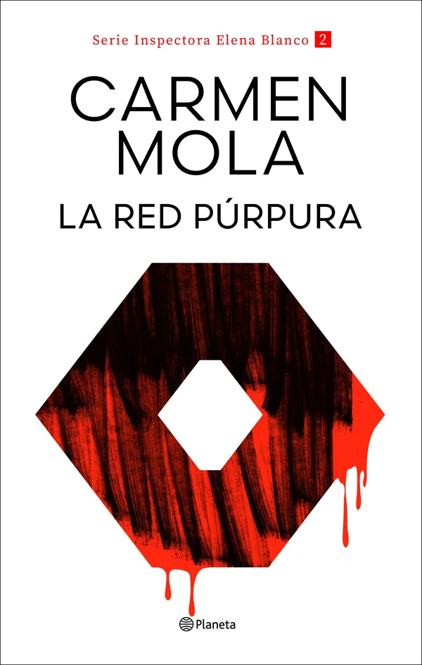 Portada de «La Red Púrpura (Inspectora Elena Blanco 2)», de Carmen Mola