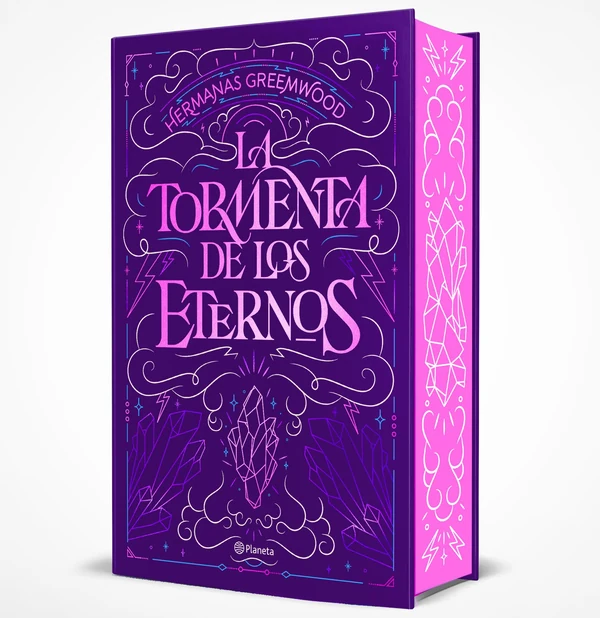 Portada de «La tormenta de los Eternos», de Hermanas Greemwood