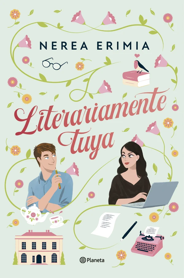 Portada de «Literariamente tuya», de Nerea Erimia