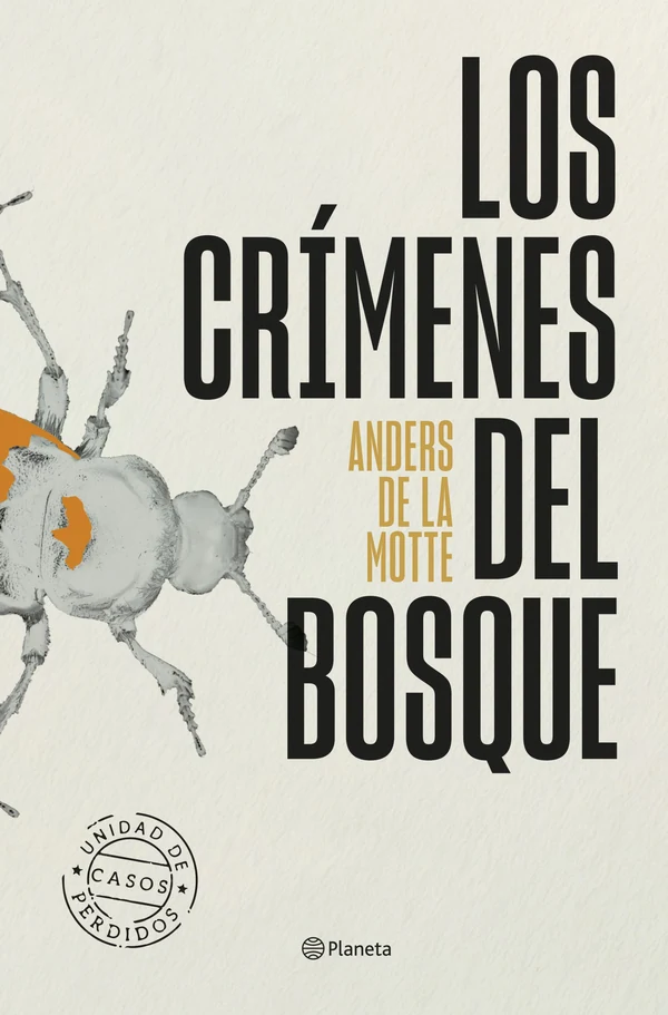 Portada de «Los crímenes del bosque», de Anders de la Motte