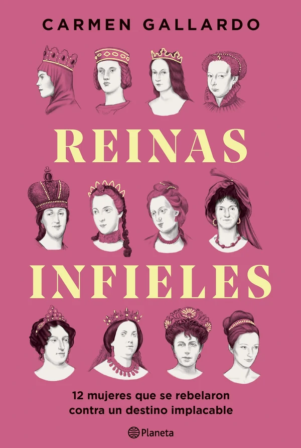 Portada de «Reinas infieles», de Carmen Gallardo