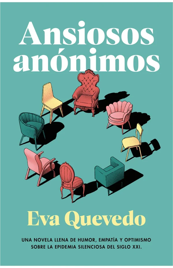 Portada de «Ansiosos anónimos», de Eva Quevedo