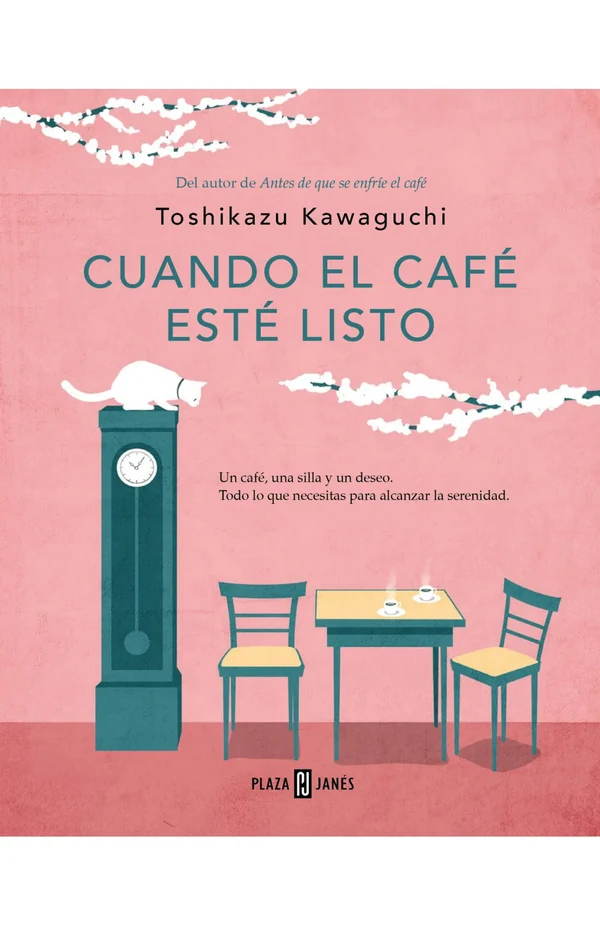 Portada de «Cuando el café esté listo (Antes de que se enfríe el café 5)», de Toshikazu Kawaguchi
