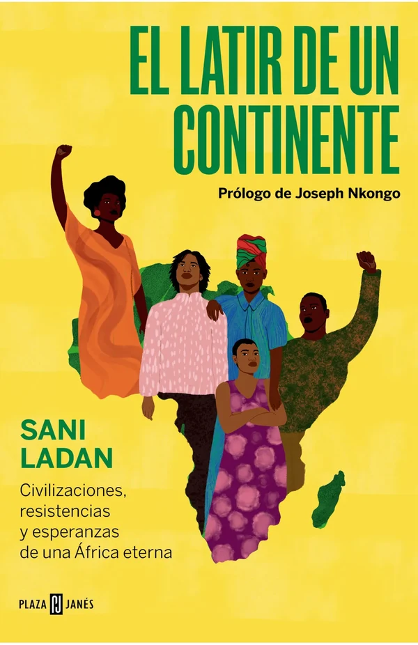 Portada de «El latir de un continente», de Sani Ladan