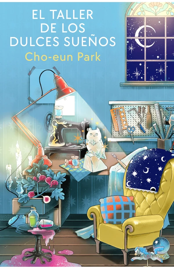 Portada de «El taller de los dulces sueños», de Cho-eun Park