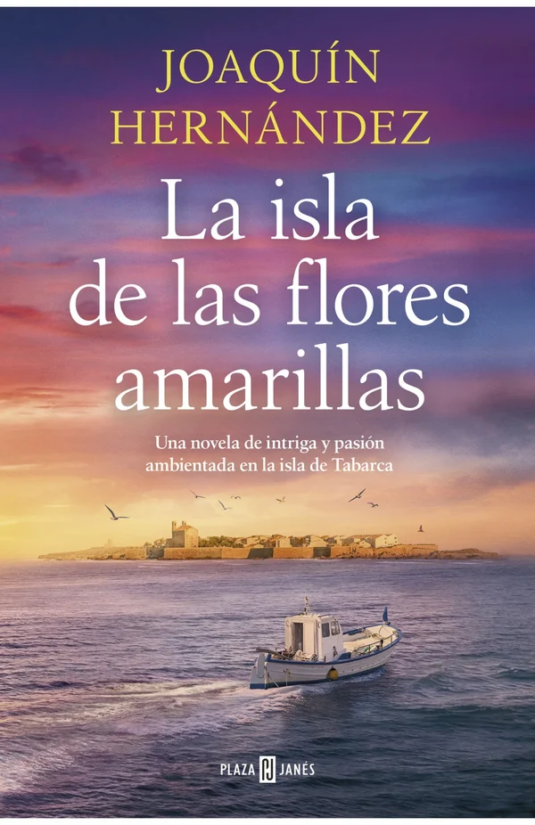Portada de «La isla de las flores amarillas», de Joaquín Hernández
