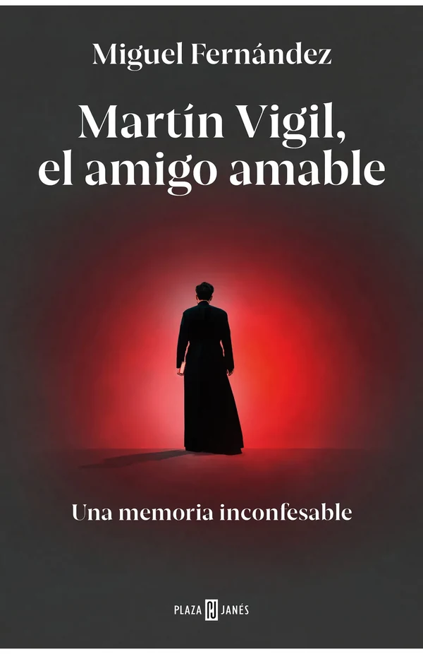 Portada de «Martín Vigil, el amigo amable», de Miguel Fernández