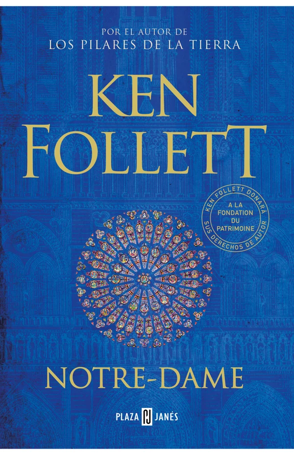 Portada de «Notre-Dame», de Ken Follett