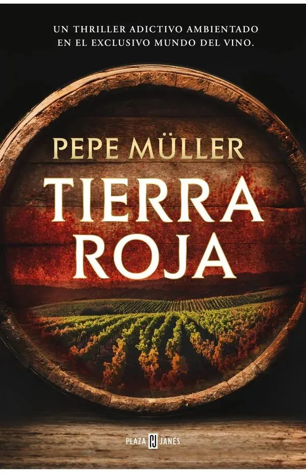 Portada de «Tierra roja», de Pepe Müller