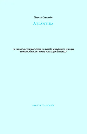 Portada de «Atlántida», de Nieves Chillón