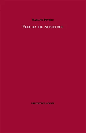 Portada de «Flecha de nosotros», de Mariano Peyrou