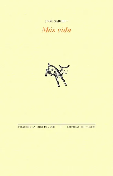 Portada de «Más vida», de José Saborit