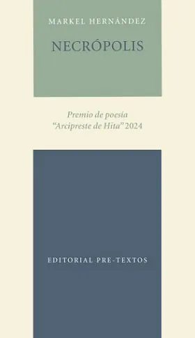 Portada de «Necrópolis», de Markel Hernández