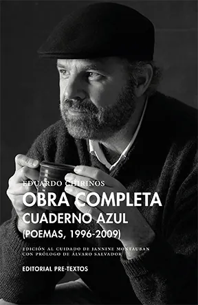 Portada de «Obra completa. Cuaderno azul (Poemas, 1996-2009)», de Eduardo Chirinos