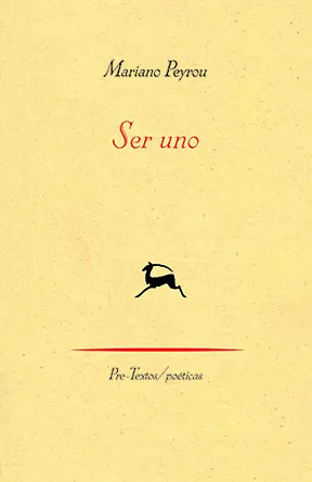 Portada de «Ser uno», de Mariano Peyrou