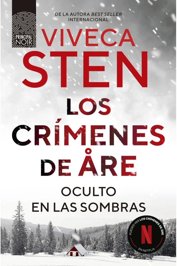 Portada de «Los crímenes de Åre. Oculto en las sombras», de Viveca Sten