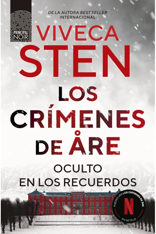 Portada de «Los crímenes de Åre. Oculto en los recuerdos», de Viveca Sten