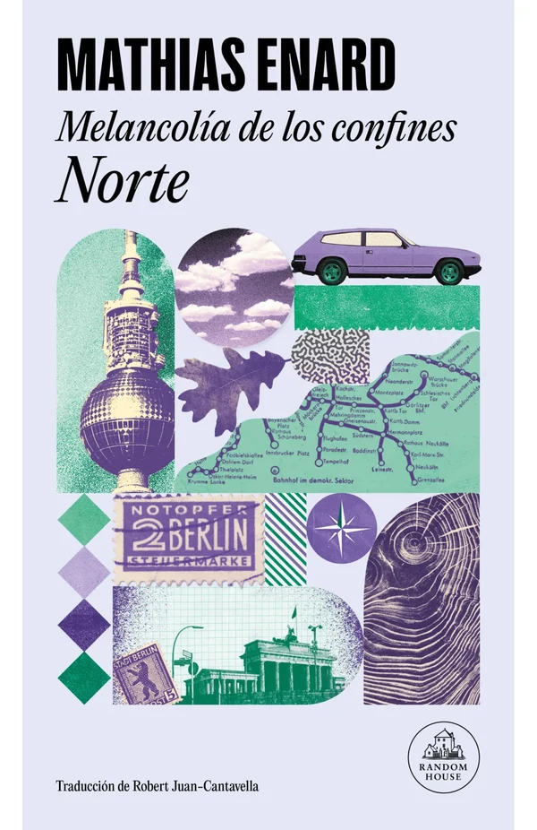 Portada de «Melancolía de los confines: Norte», de Mathias Enard