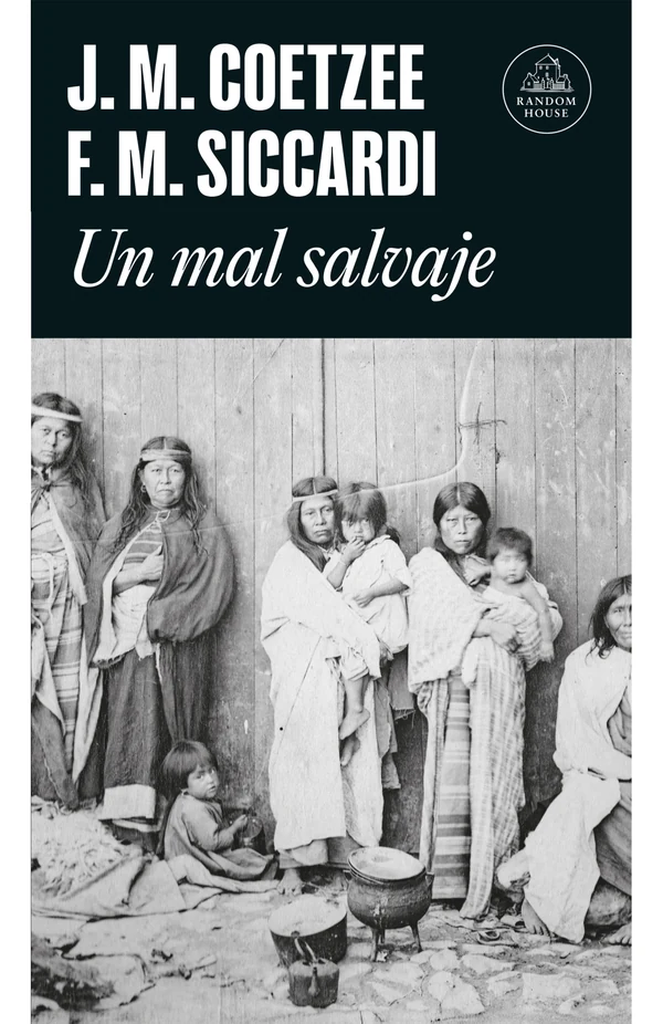 Portada de «Un mal salvaje», de J.M. Coetzee, Fabián Martínez Siccardi