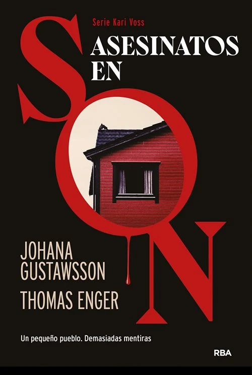 Portada de «Asesinatos en Son», de Johana Gustawsson, Thomas Enger