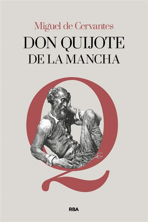 Portada de «Don Quijote de la Mancha», de Miguel de Cervantes Saavedra