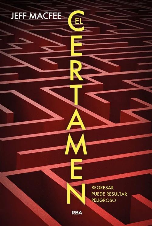 Portada de «El certamen», de Jeff Macfee