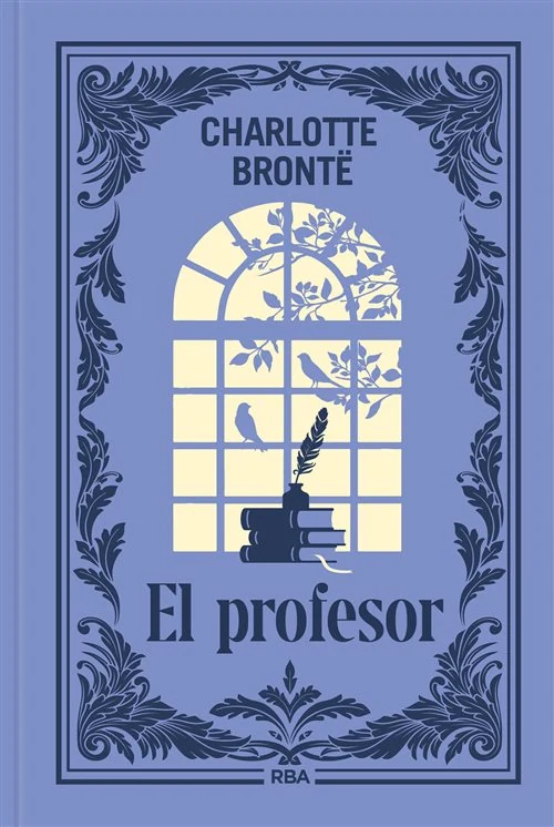 Portada de «El profesor», de Charlotte Brontë