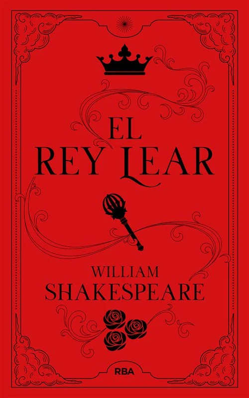 Portada de «El rey Lear», de William Shakespeare