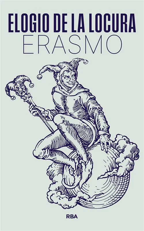 Portada de «Elogio de la locura», de Erasmo de Rotterdam