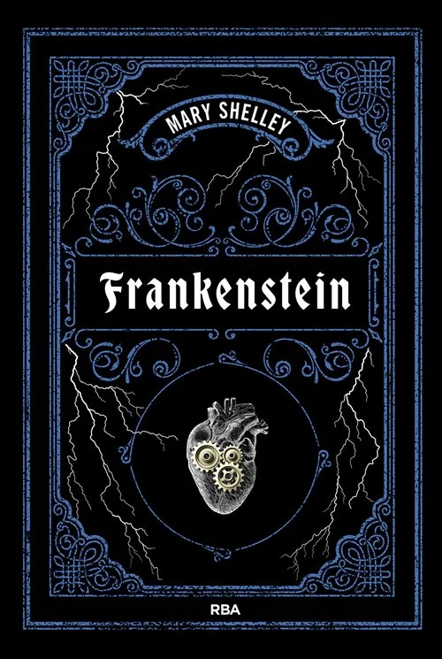 Portada de «Frankenstein», de Mary Shelley