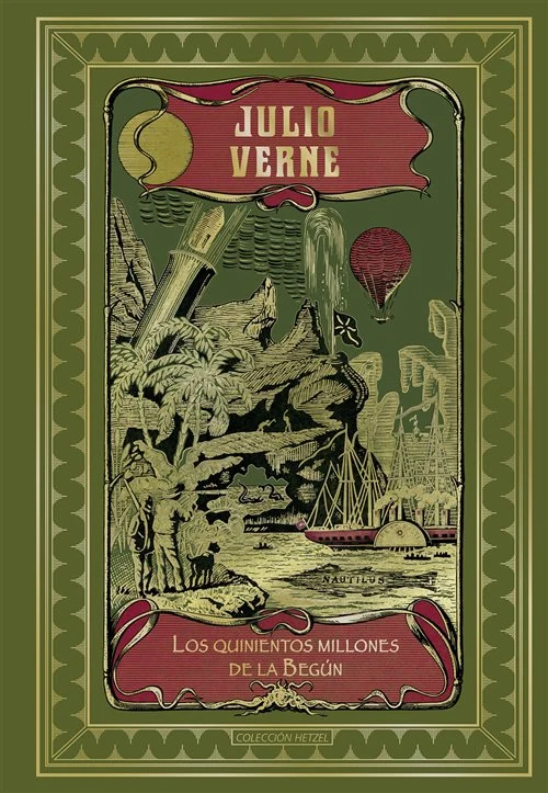 Portada de «Los quinientos millones de la Begún», de Julio Verne