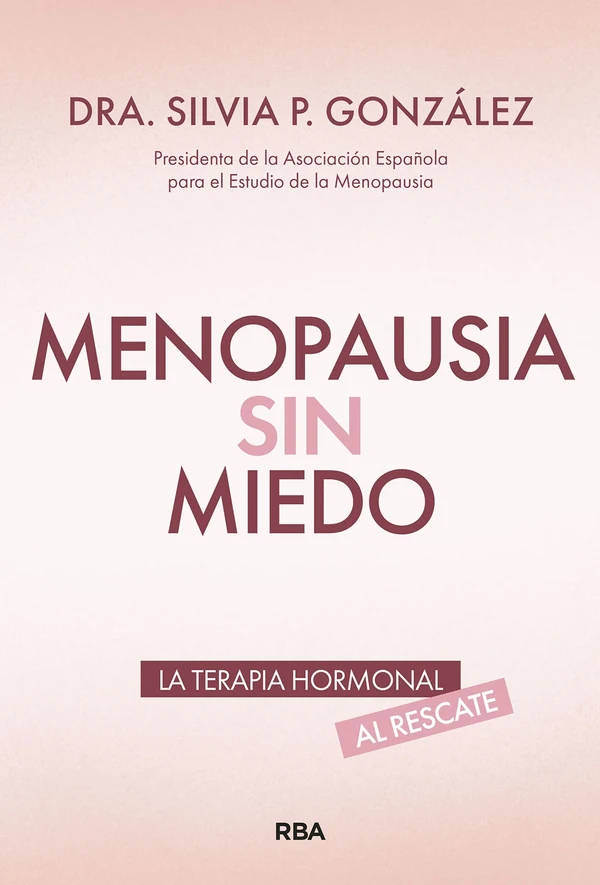 Portada de «Menopausia sin miedo», de Silvia P. González