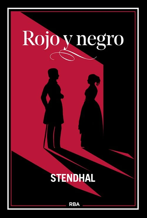Portada de «Rojo y negro», de Stendhal