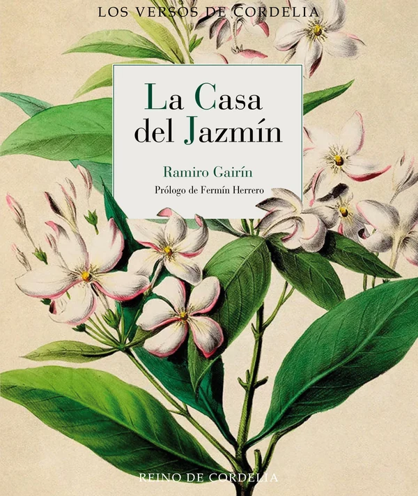 Portada de «La casa del jazmín», de Ramiro Gairín Muñoz